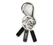 charm-detail keyring - Silber
