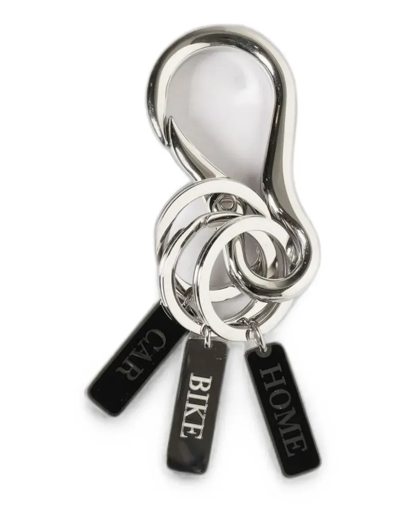 Church's charm-detail keyring - Silber Silber