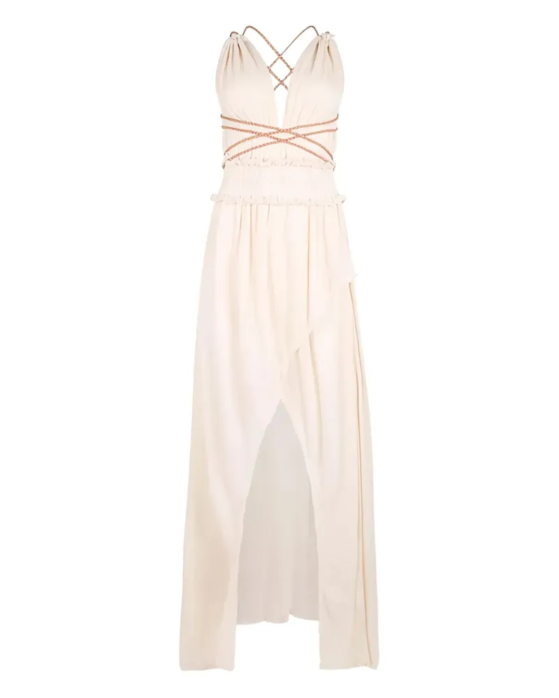 Caravana Alak Maxikleid - Nude Nude