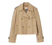 Doppelreihiger Trenchcoat - Nude