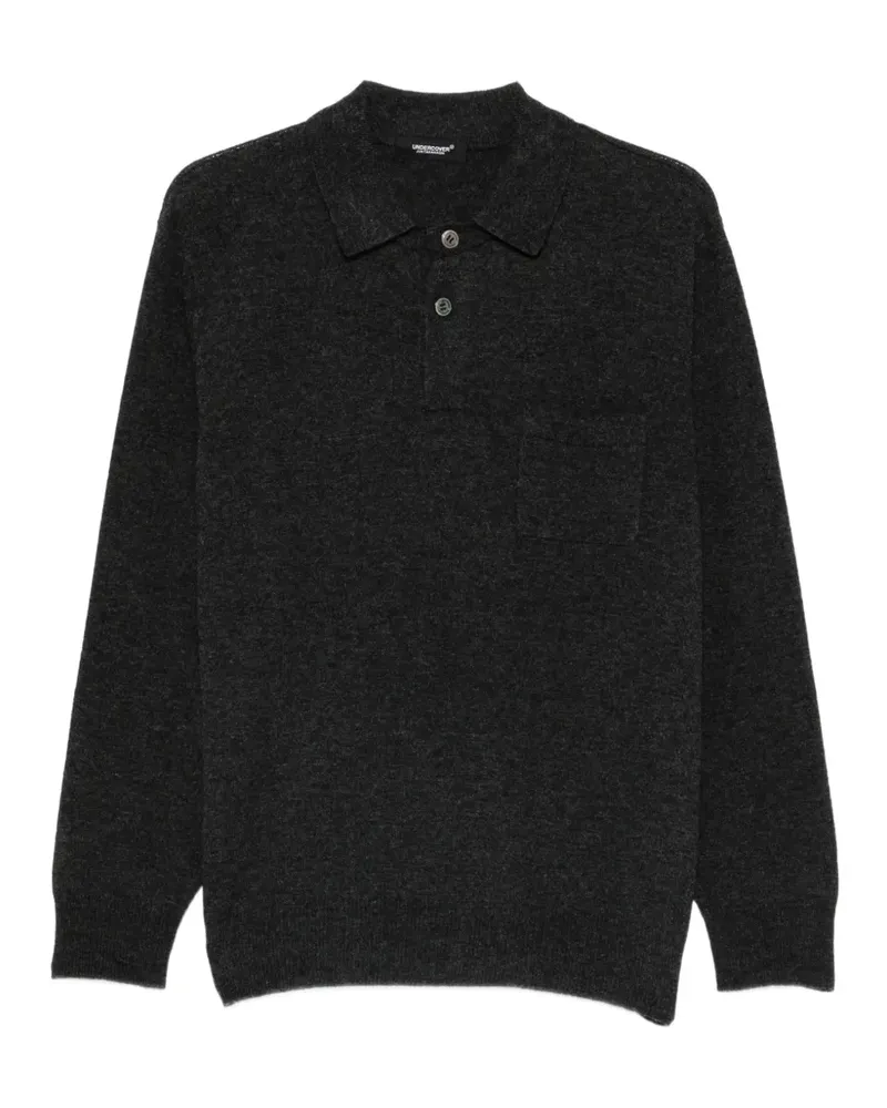 Undercover button-up chest-pocket sweater - Grau Grau