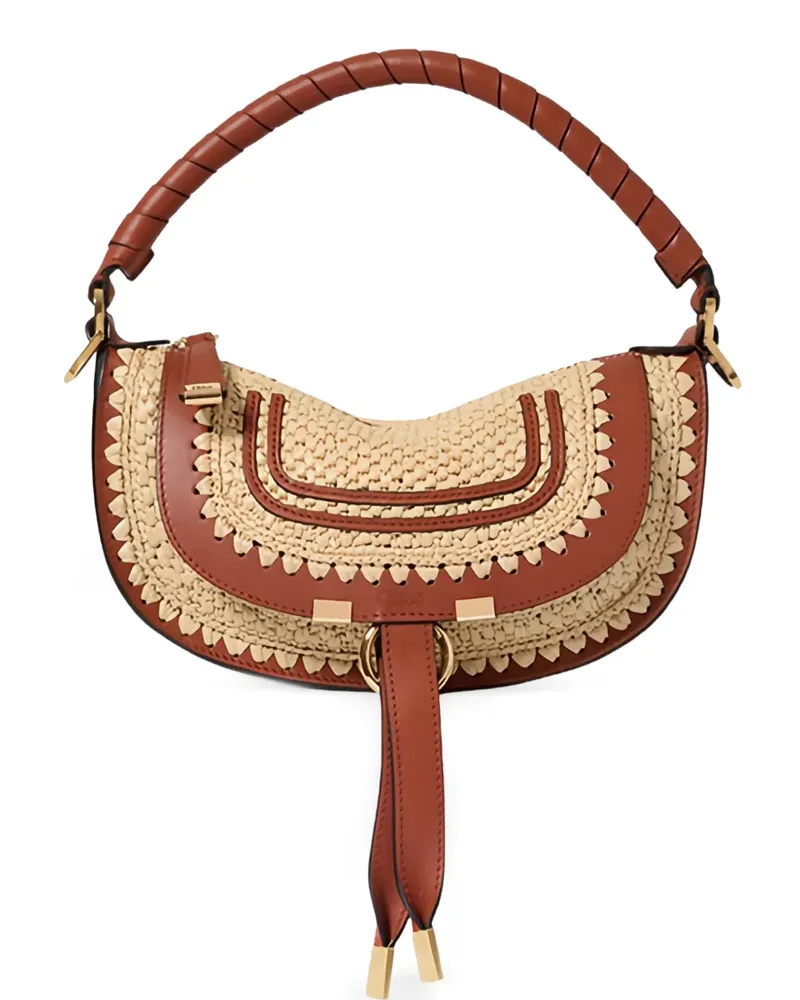 Chloé mini Marcie tote bag - Braun Braun