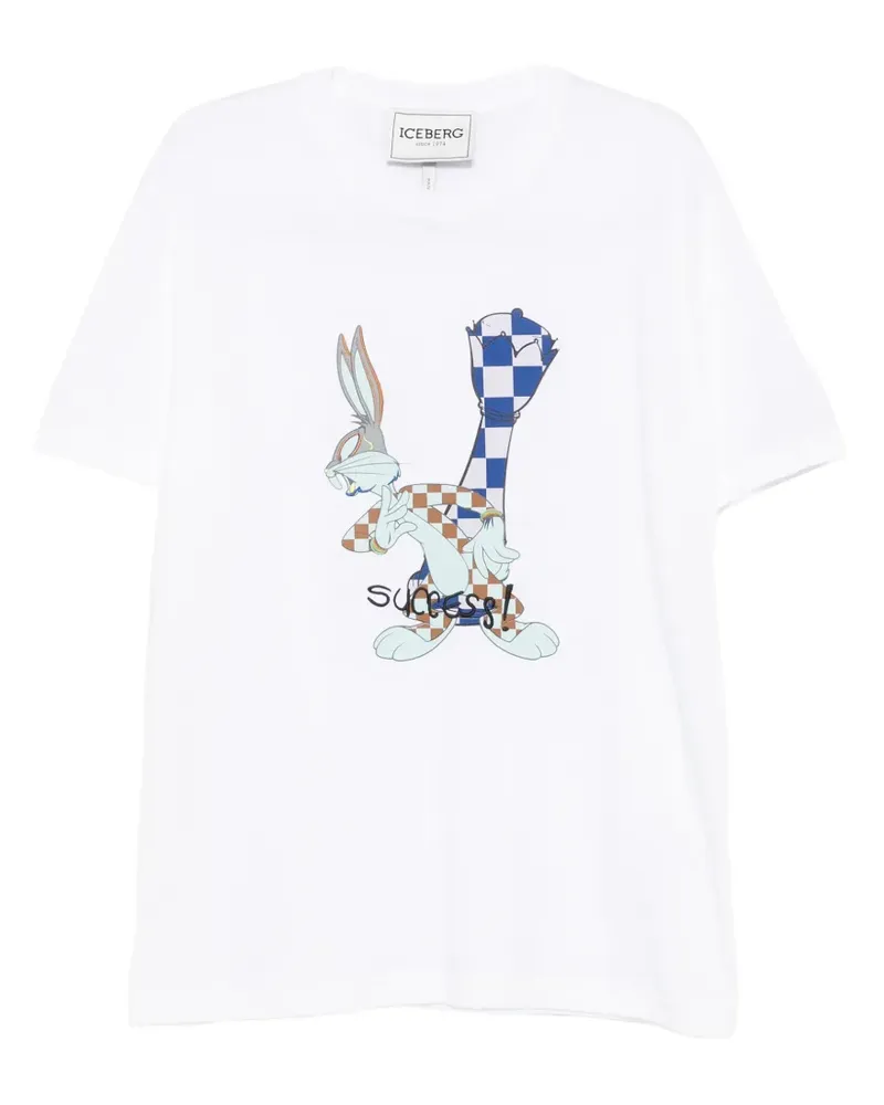Iceberg x Bugs Bunny T-Shirt - Weiß Weiß