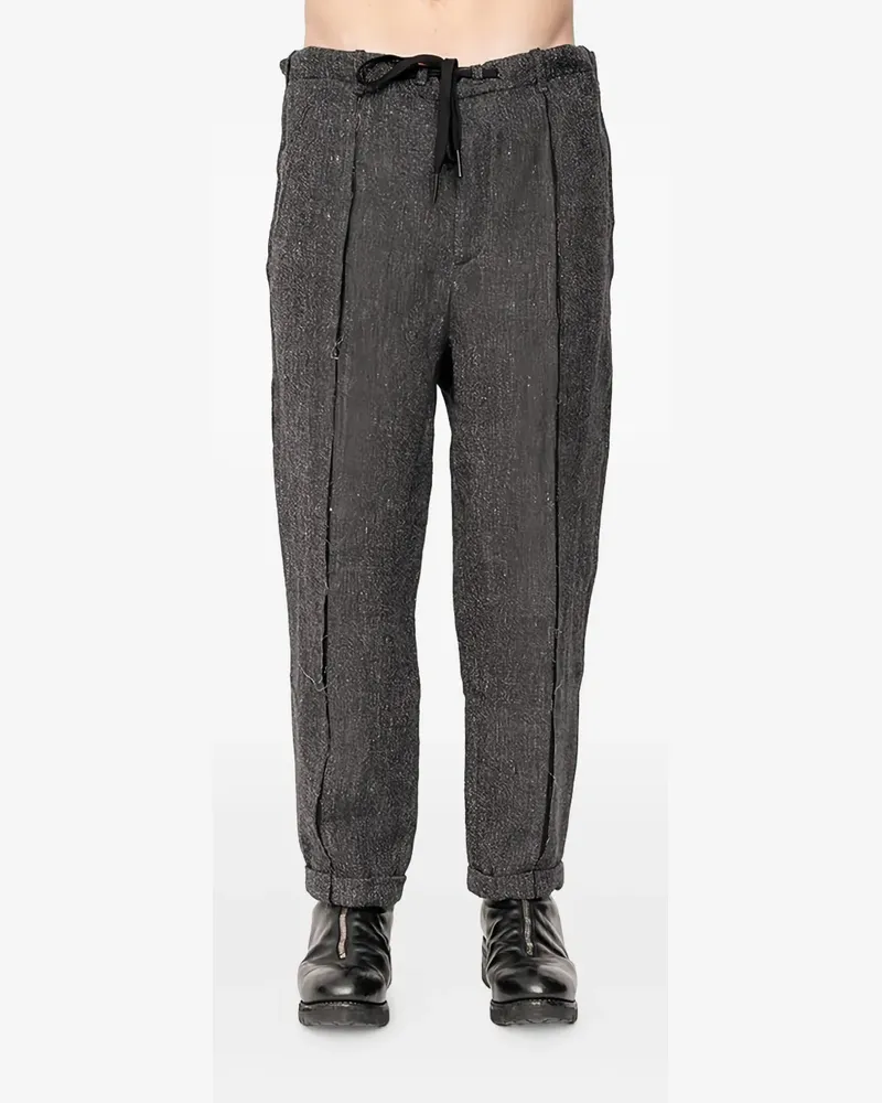 Andrea Ya'aqov drawstring-waist trousers - Grau Grau