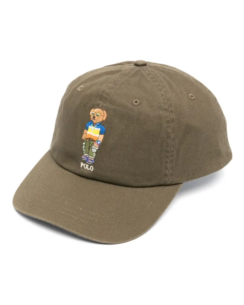 Ralph Lauren Baseballkappe mit Polo Bear - Grün Grün