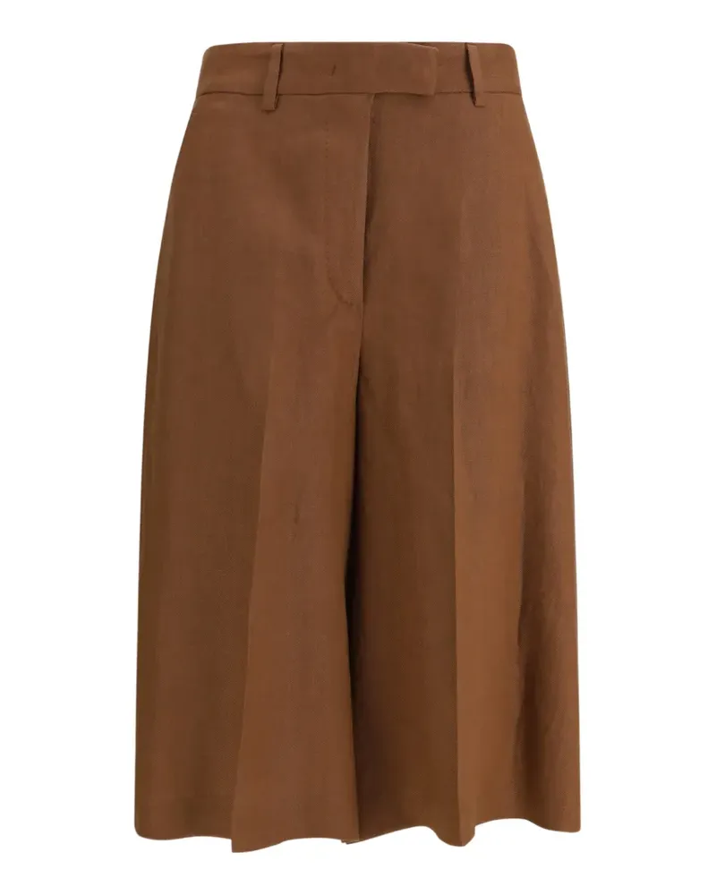 LARDINI culottes shorts - Braun Braun