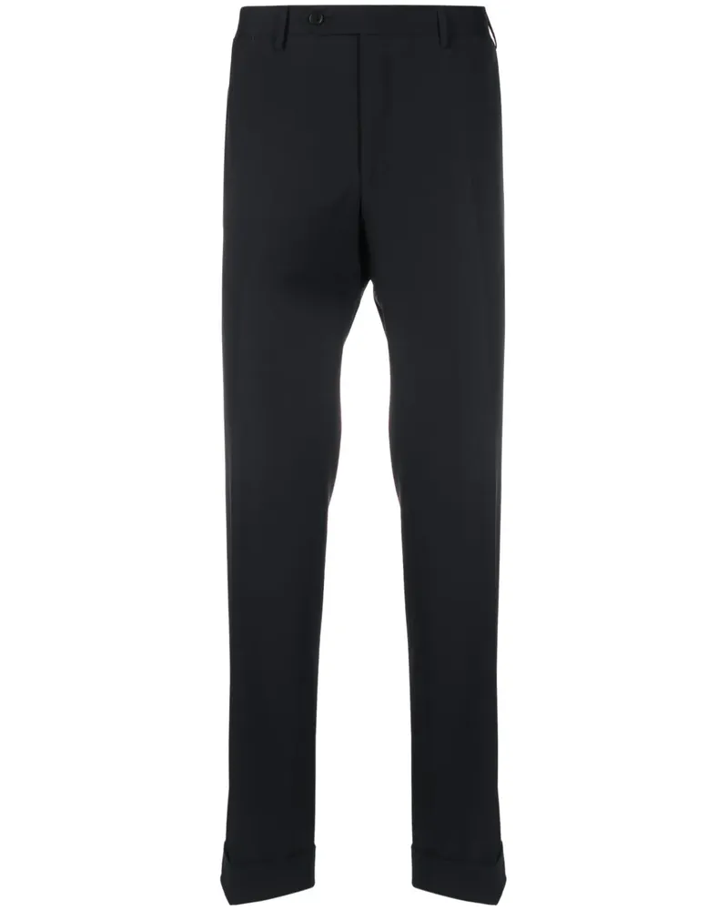 Canali Hose mit geradem Bein - Blau Blau