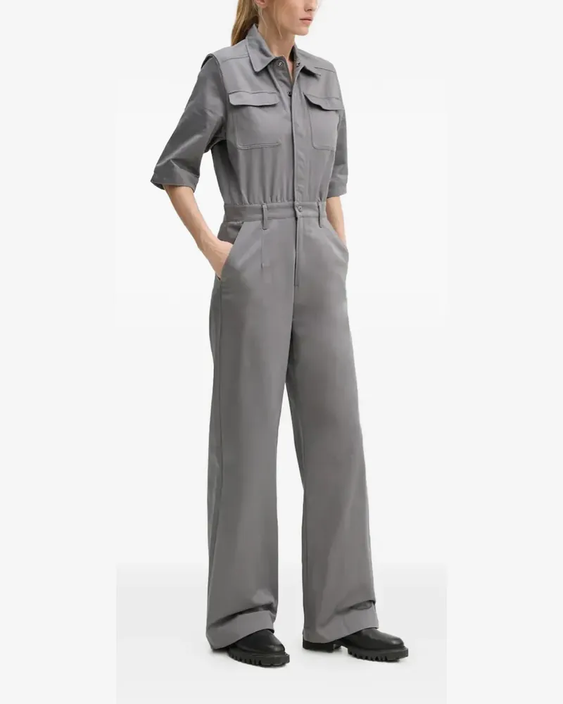 G-STAR RAW Core belted jumpsuit - Grau Grau