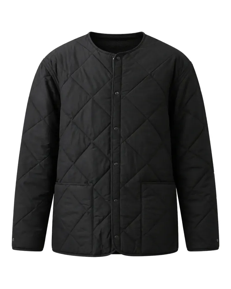 Barbour x Kaptain Sunshine quilted jacket - Schwarz Schwarz