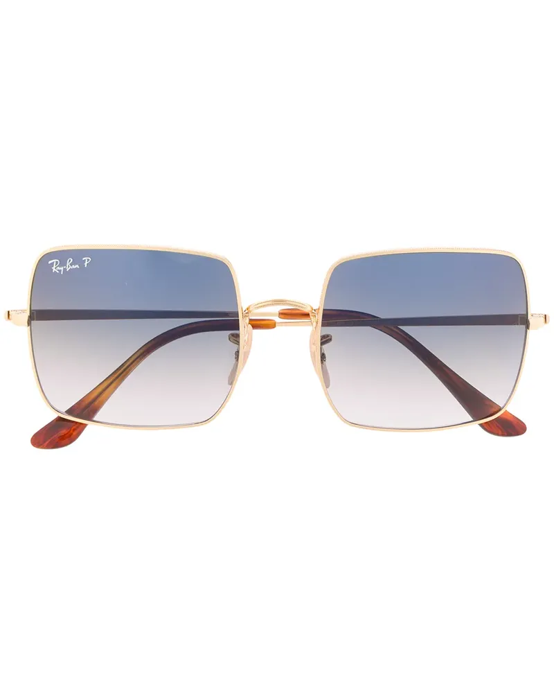 Ray Ban Sonnenbrille mit Farbverlauf - Gold Gold