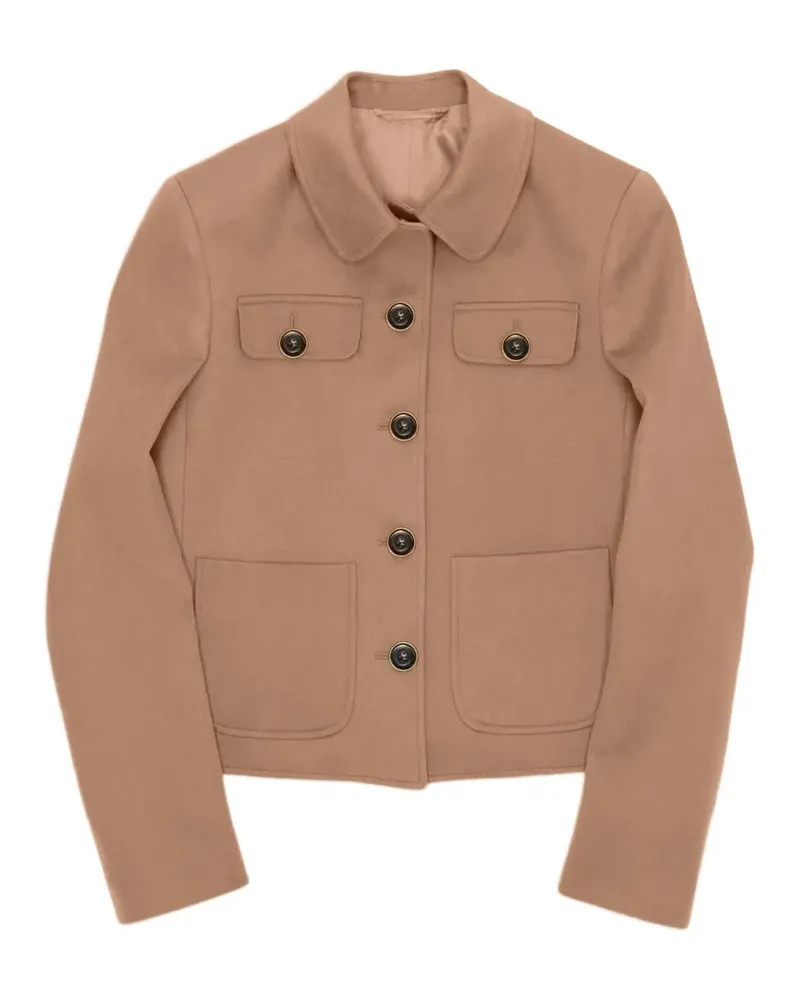 Fortela Fortune cropped jacket - Nude Nude