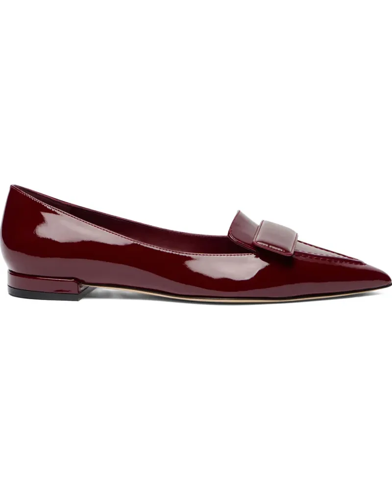 Stuart Weitzman Sovinnie pointed ballet flat - Rot Rot