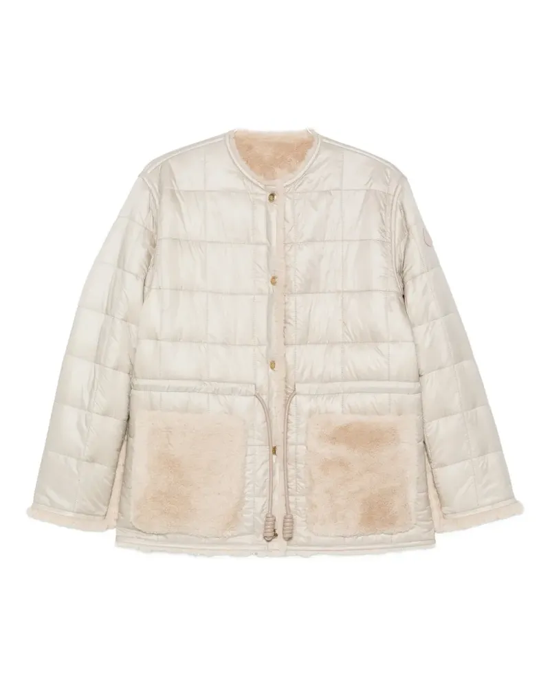 Moncler quilted jacket - Nude Nude