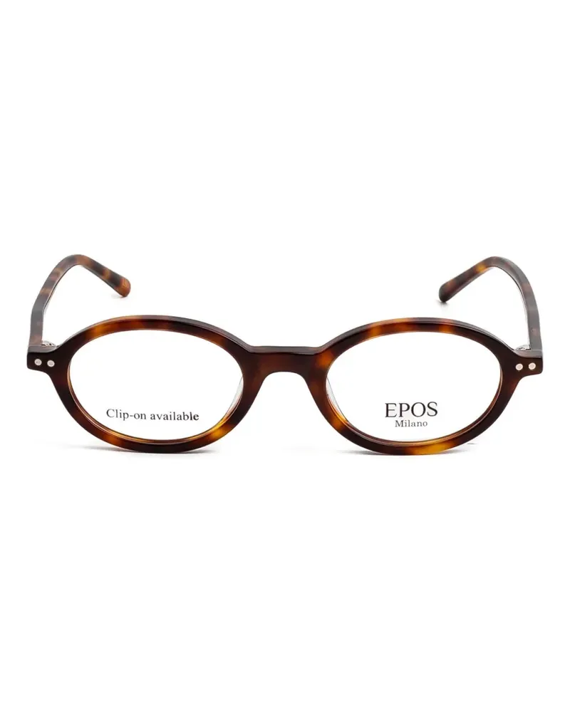 EPOS Zoe tortoiseshell-effect glasses - Braun Braun