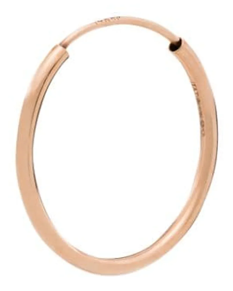 Jacquie Aiche 14kt Rotgoldcreole Rosa