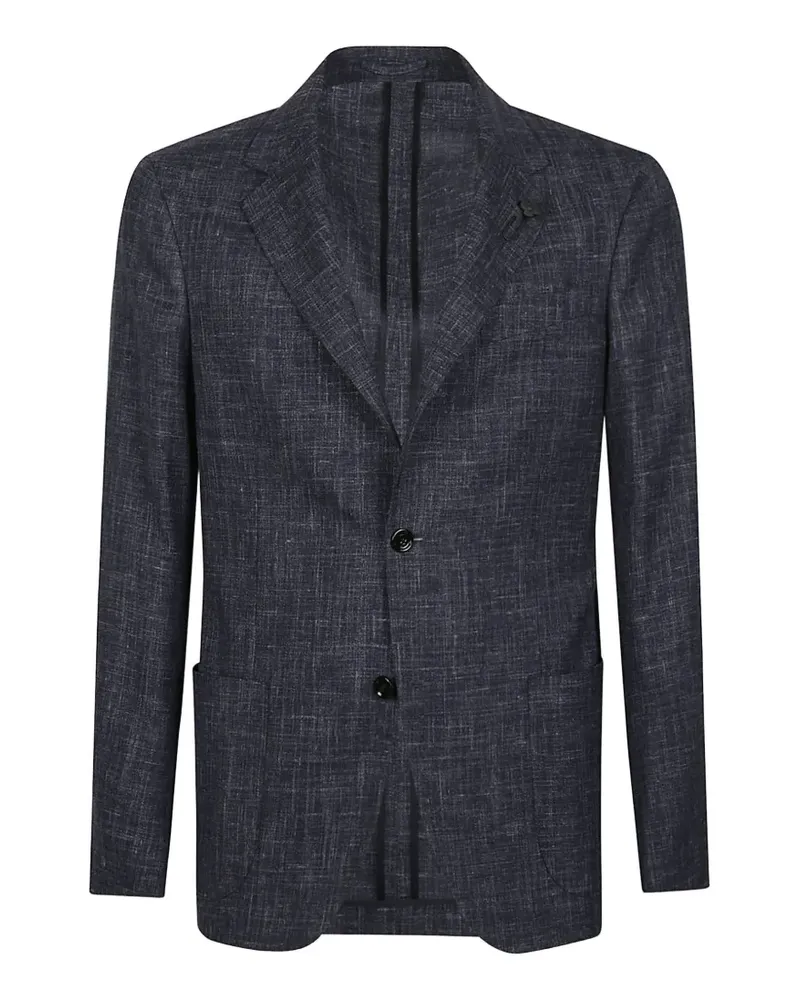 LARDINI single-breasted blazer - Blau Blau