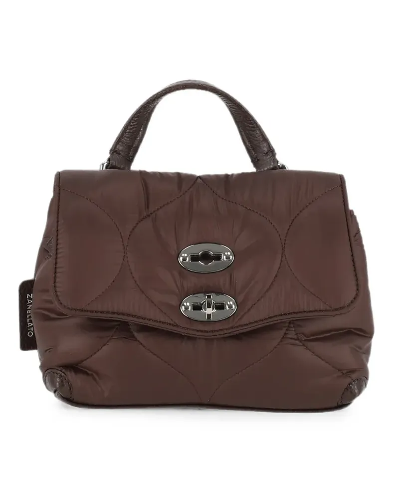 Zanellato Gesteppte Postina Lunaria Schultertasche - Braun Braun