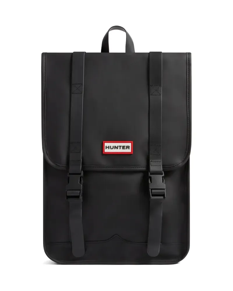 Hunter Crovie buckle-fastening backpack - Schwarz Schwarz