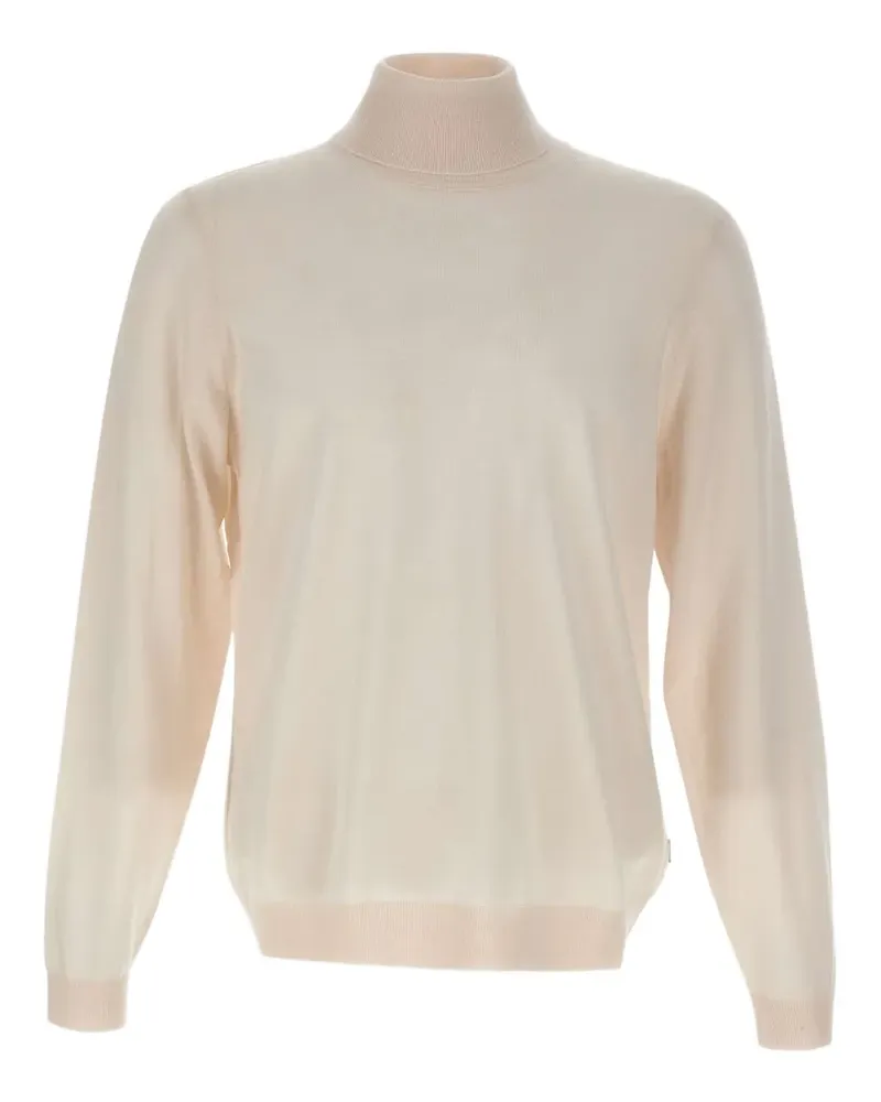 HUGO BOSS Pullover mit Stehkragen - Nude Nude