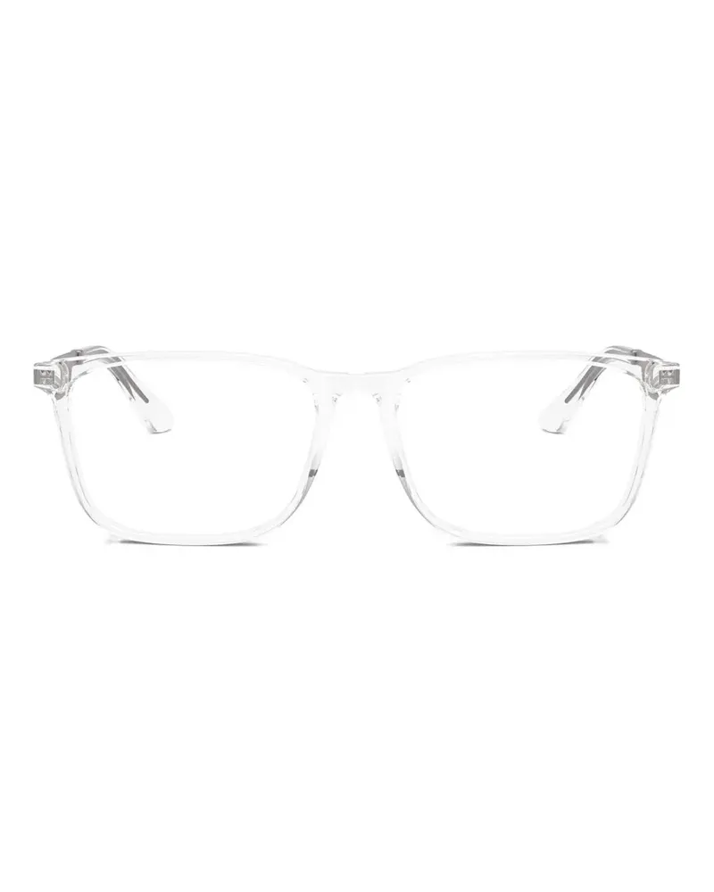 Giorgio Armani square-frame glasses - Weiß Weiß