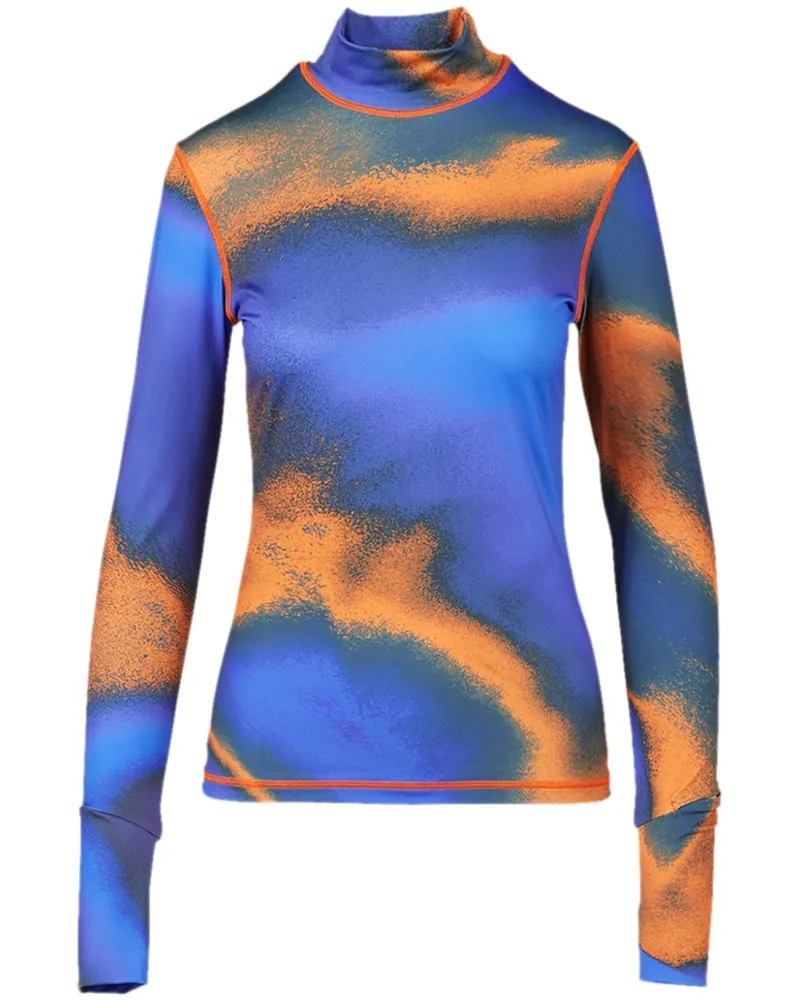 Aztech Mountain Oberteil mit Muster - Blau Blau