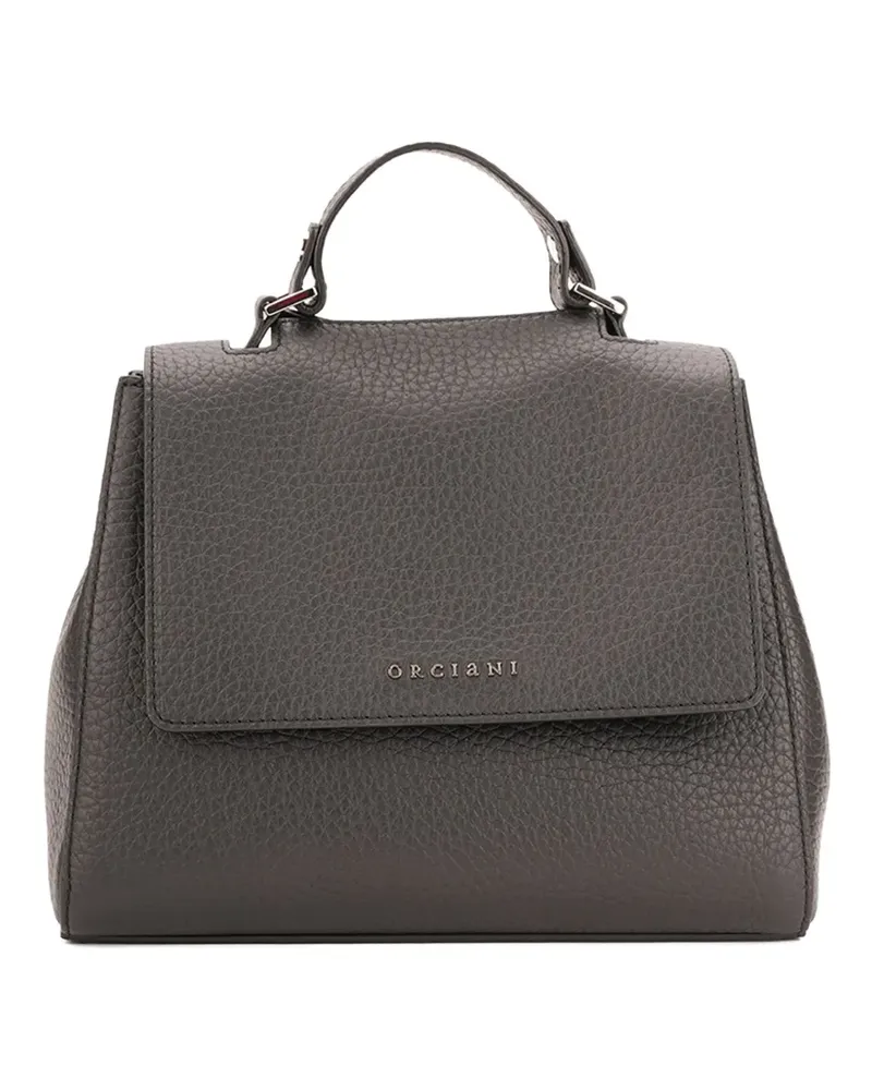 Orciani Sveva flap tote bag - Grau Grau