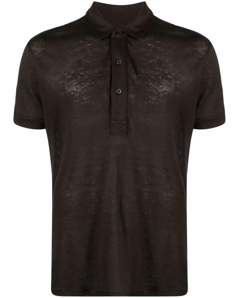 Orlebar Brown Klassisches Poloshirt - Braun Braun