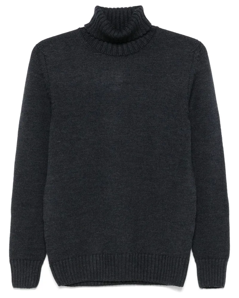 Drumohr  Pullover mit Rollkragen - Grau Grau
