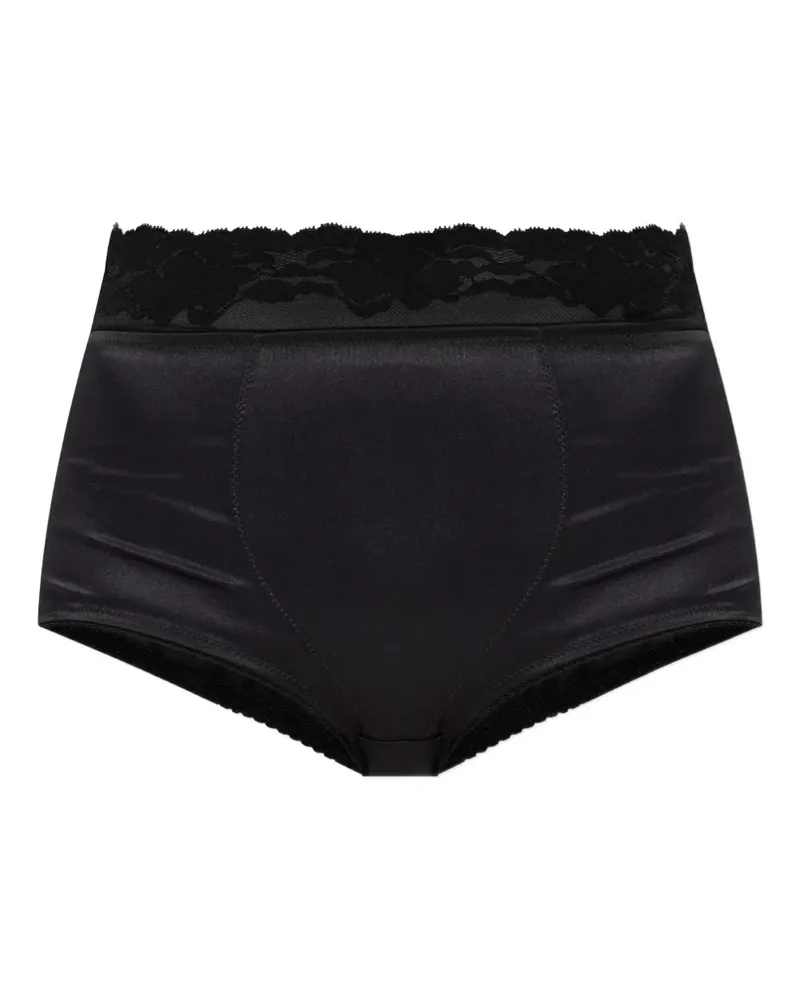 Dolce & Gabbana Slip mit Spitze - Schwarz Schwarz