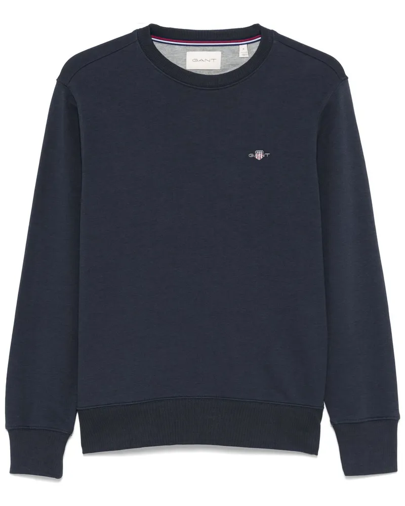 Gant Sweatshirt mit Shield-Motiv - Blau Blau