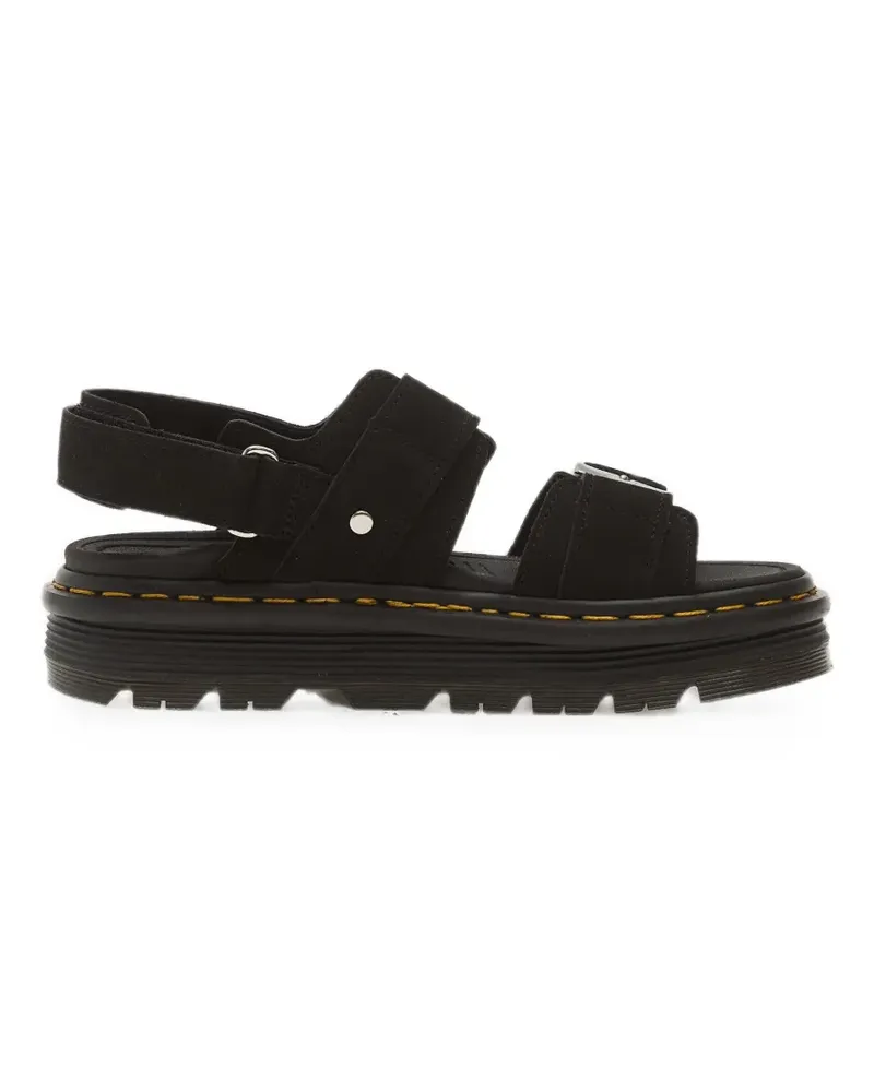 Dr.Martens Zebzag Sandalen mit Schnalle - Schwarz Schwarz