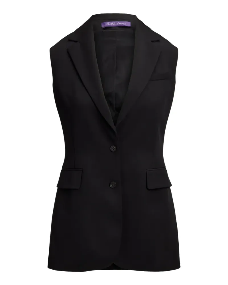 Ralph Lauren Randy single-breasted gilet - Schwarz Schwarz