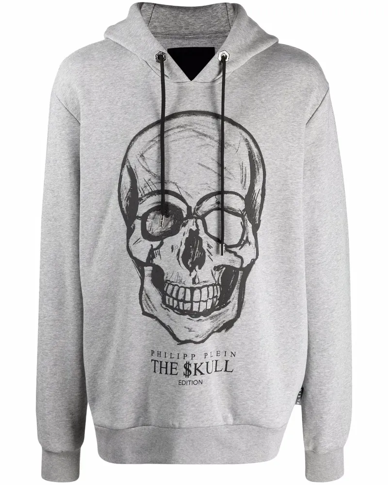 Philipp Plein The Skull Hoodie - Grau Grau