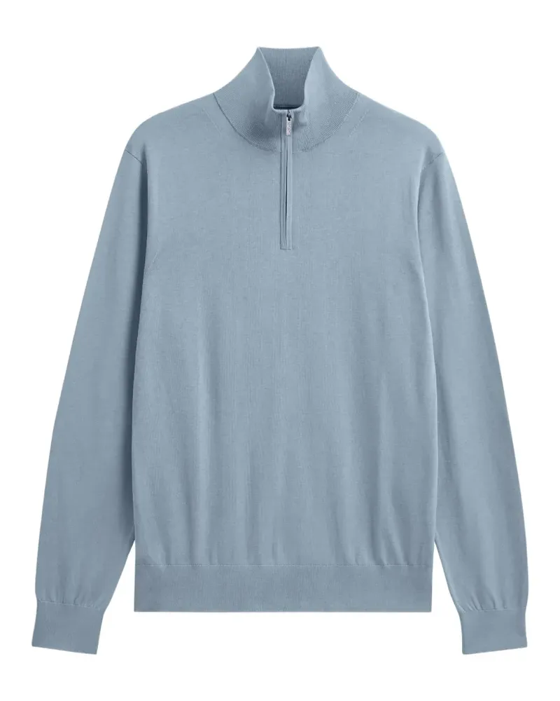 Pringle of Scotland Pullover mit kurzem Reißverschluss - Blau Blau