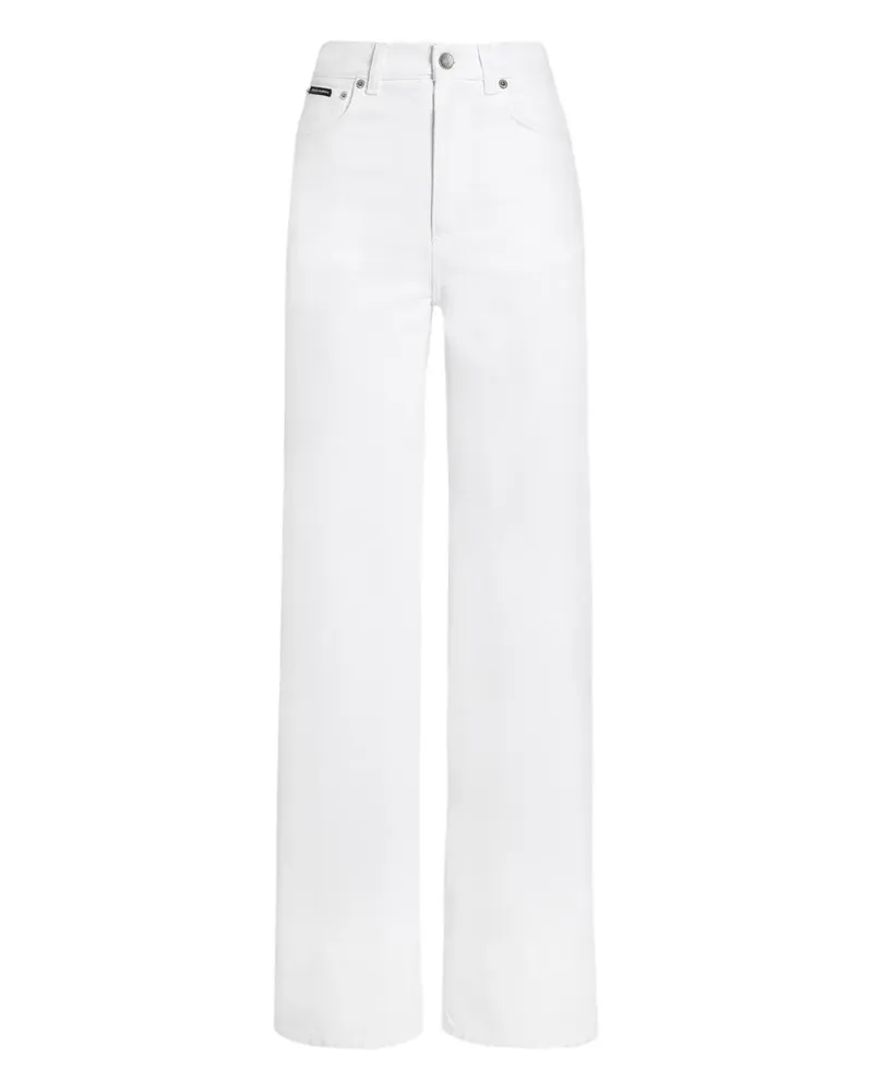 Dolce & Gabbana Jeans aus Baumwolle - Weiß Weiß