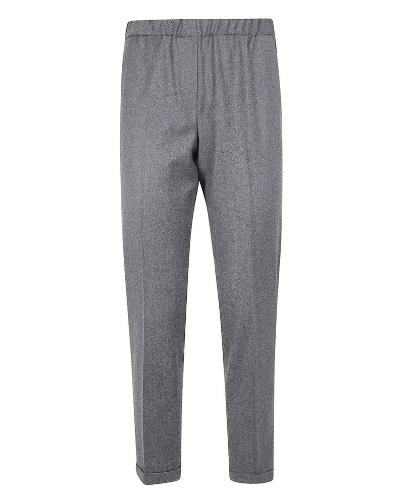 Antonelli Firenze elasticated-waistband trousers - Grau Grau