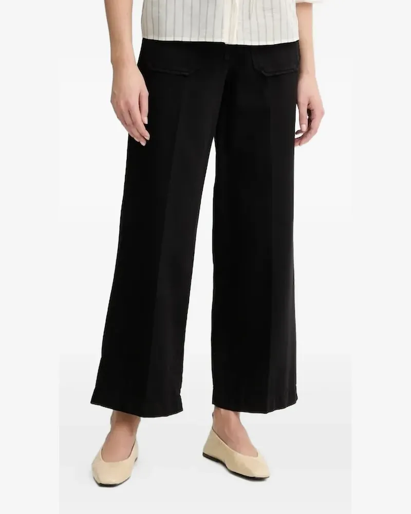 Sessùn Weite Aldricks Jeans mit Taschendetail - Schwarz Schwarz