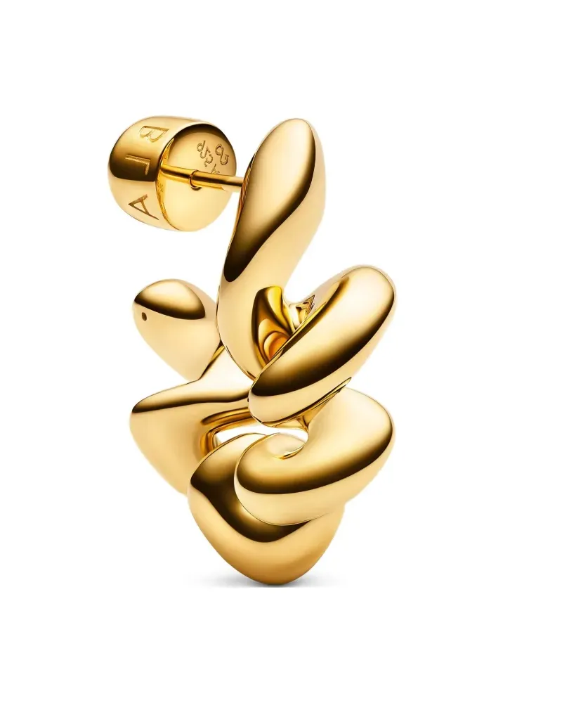 Maria Black Mittelgroße Coil Creolen - Gold Gold