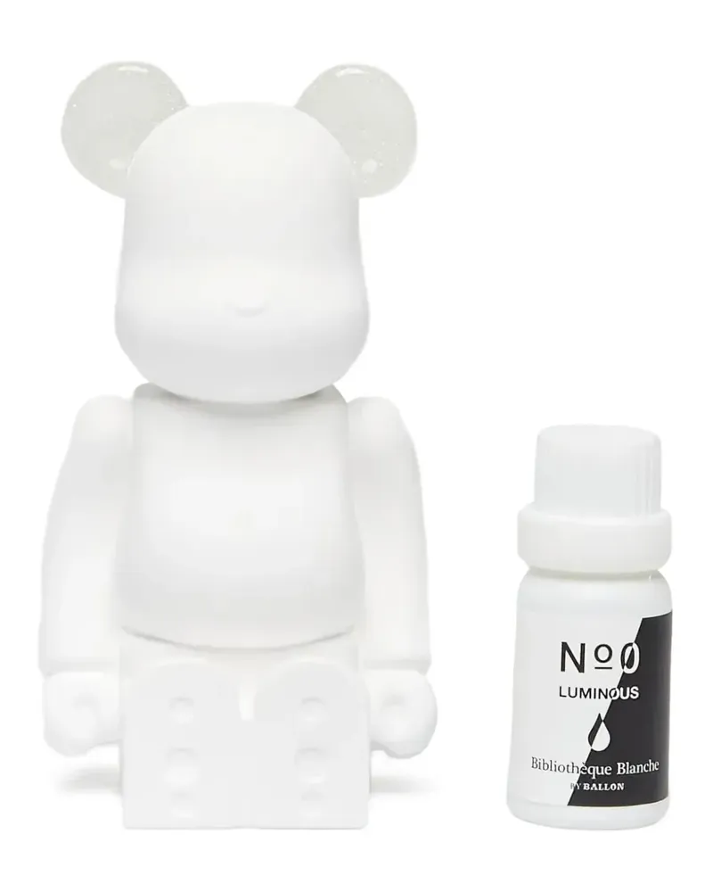 Medicom Toy Be@rBrick Figur - Weiß Weiß