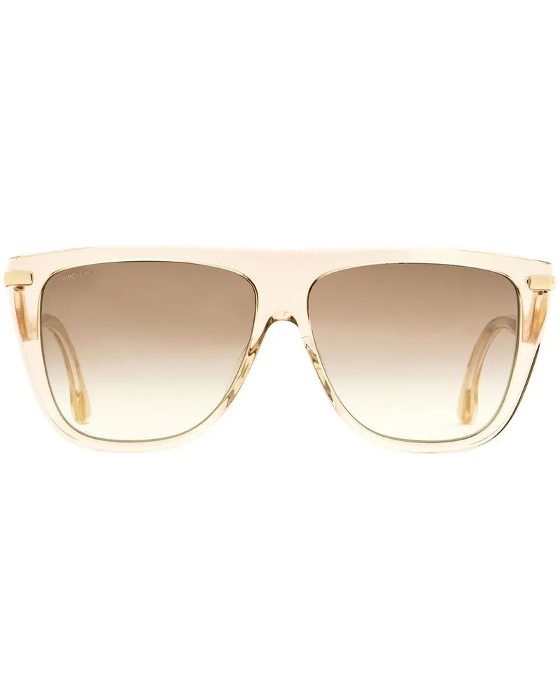 Jimmy Choo Suvi Browline Sonnenbrille - Nude Nude