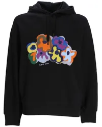 Paul Smith Hoodie mit Blumen-Motiv Schwarz