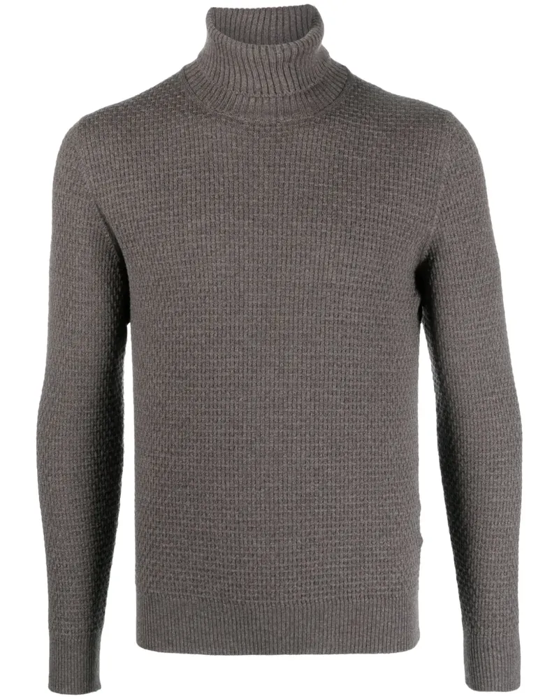 Tagliatore Pullover mit Rollkragen - Grau Grau