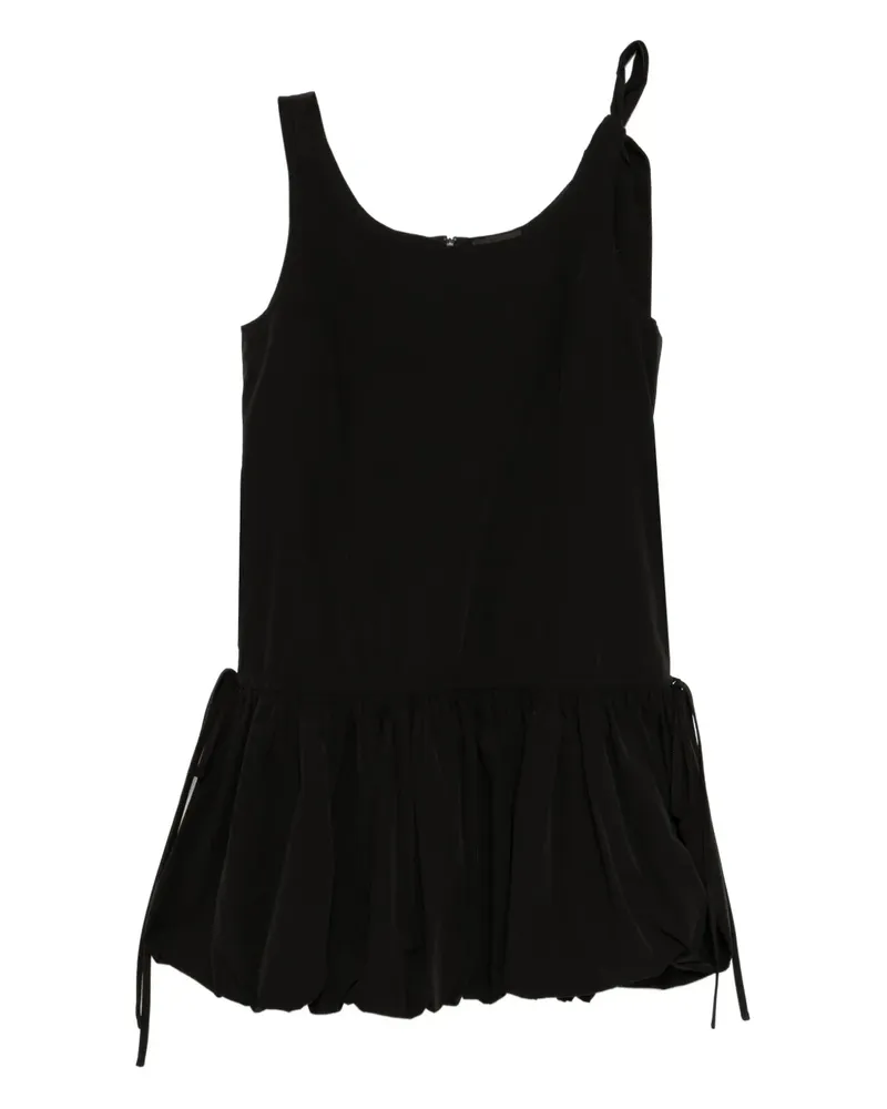 Tout a Coup Kleid mit gerafftem Detail - Schwarz Schwarz