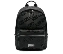 Rucksack aus Logo-Jacquard