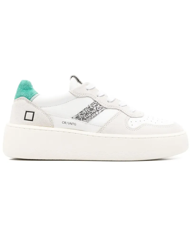 D.A.T.E. Court Sneakers - Weiß Weiß