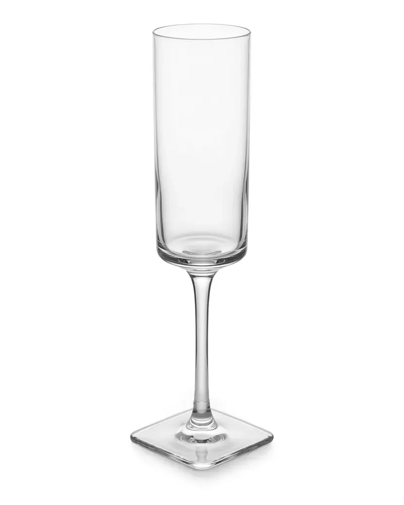 Ginori 1735 Eckige Brillen (6er-Set) - Weiß Weiß