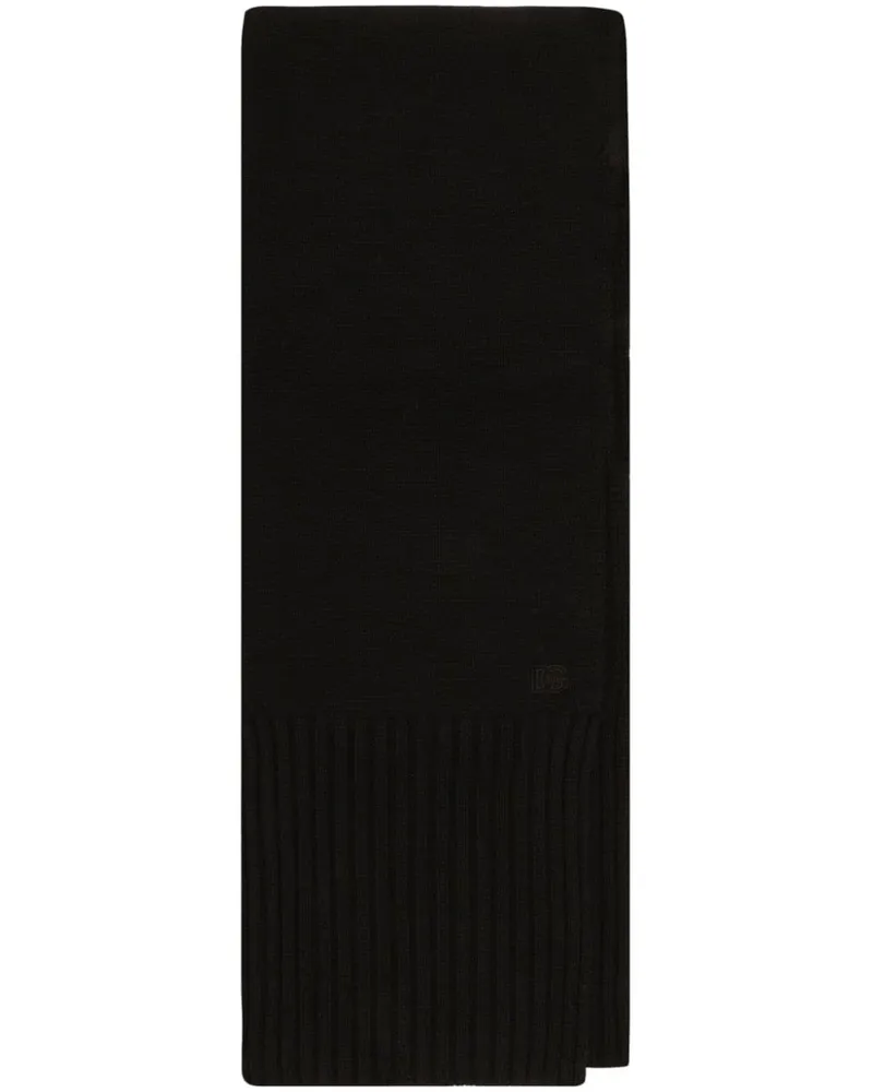 Dolce & Gabbana Schal aus Kaschmir - Schwarz Schwarz