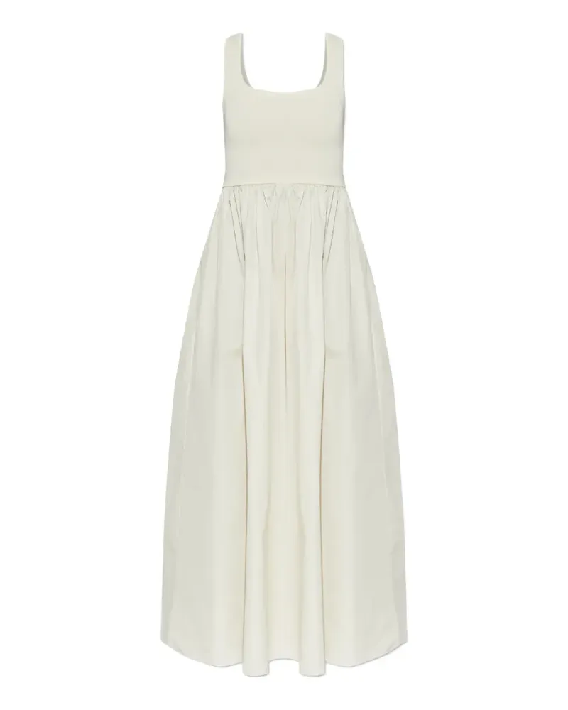 Matteau Ärmelloses Kleid mit gerafftem Rock - Nude Nude