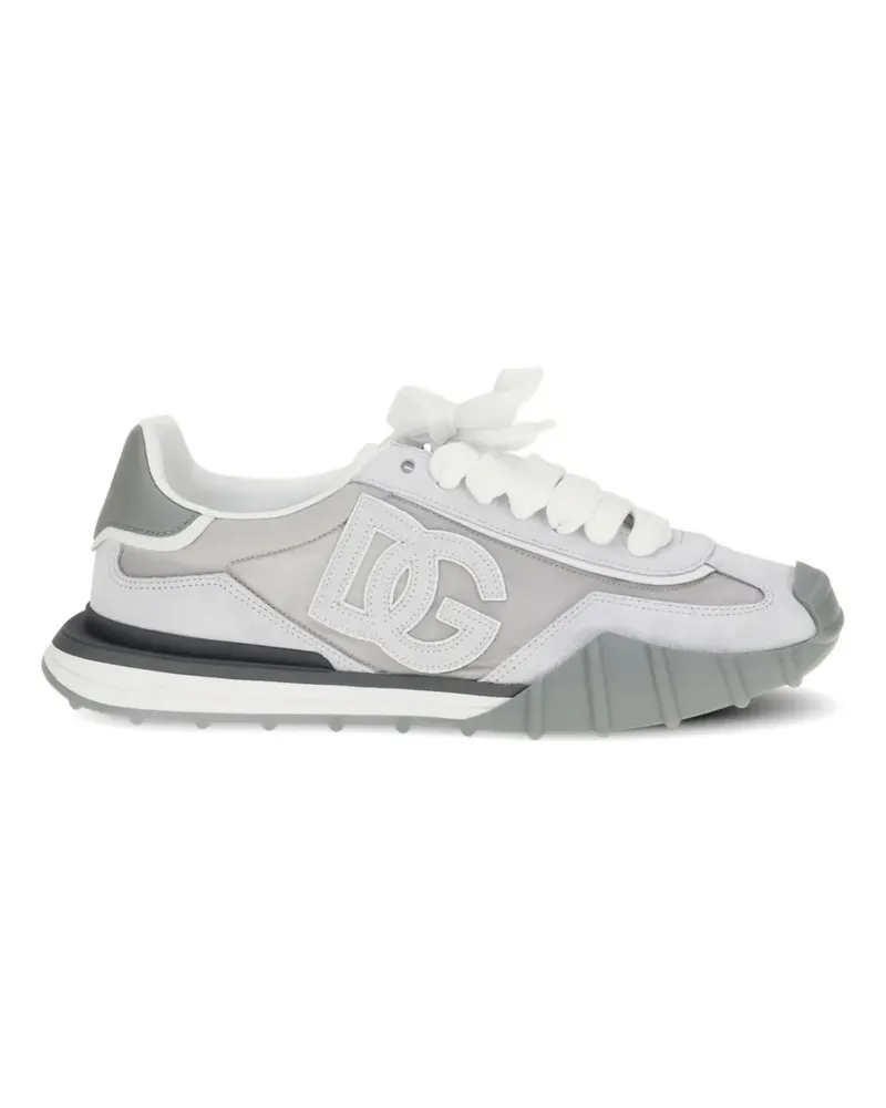 Dolce & Gabbana DG Athletic logo-patch sneakers - Grau Grau