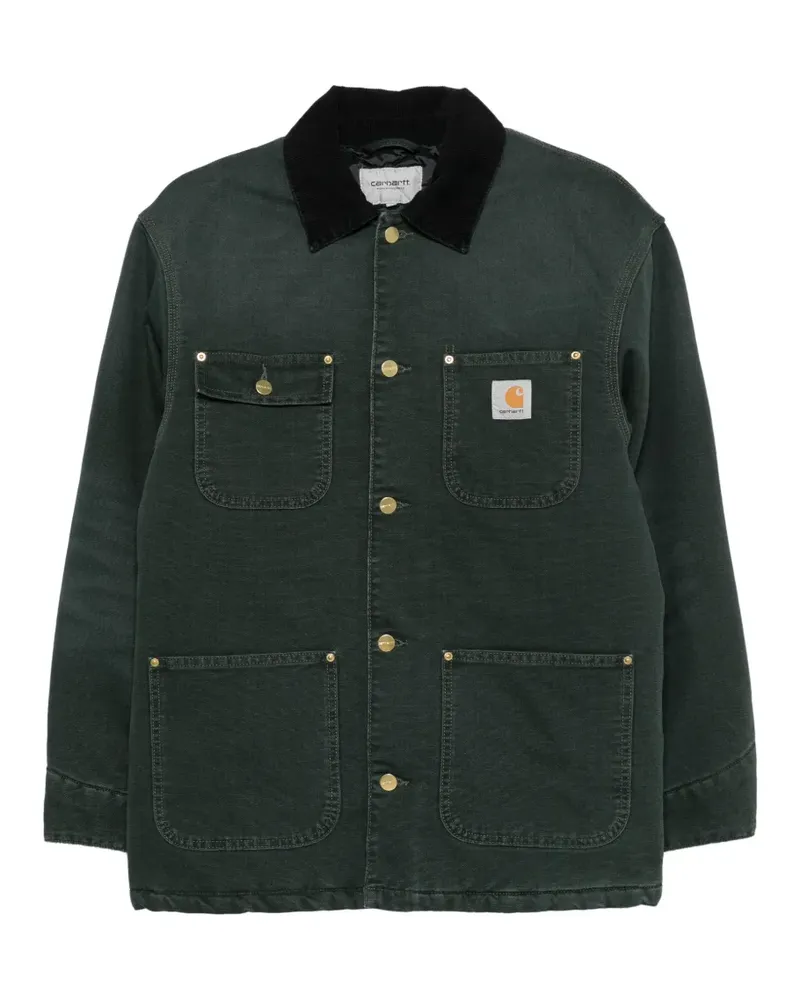 Carhartt WIP Chore Jacke mit Logo-Patch - Grün Grün